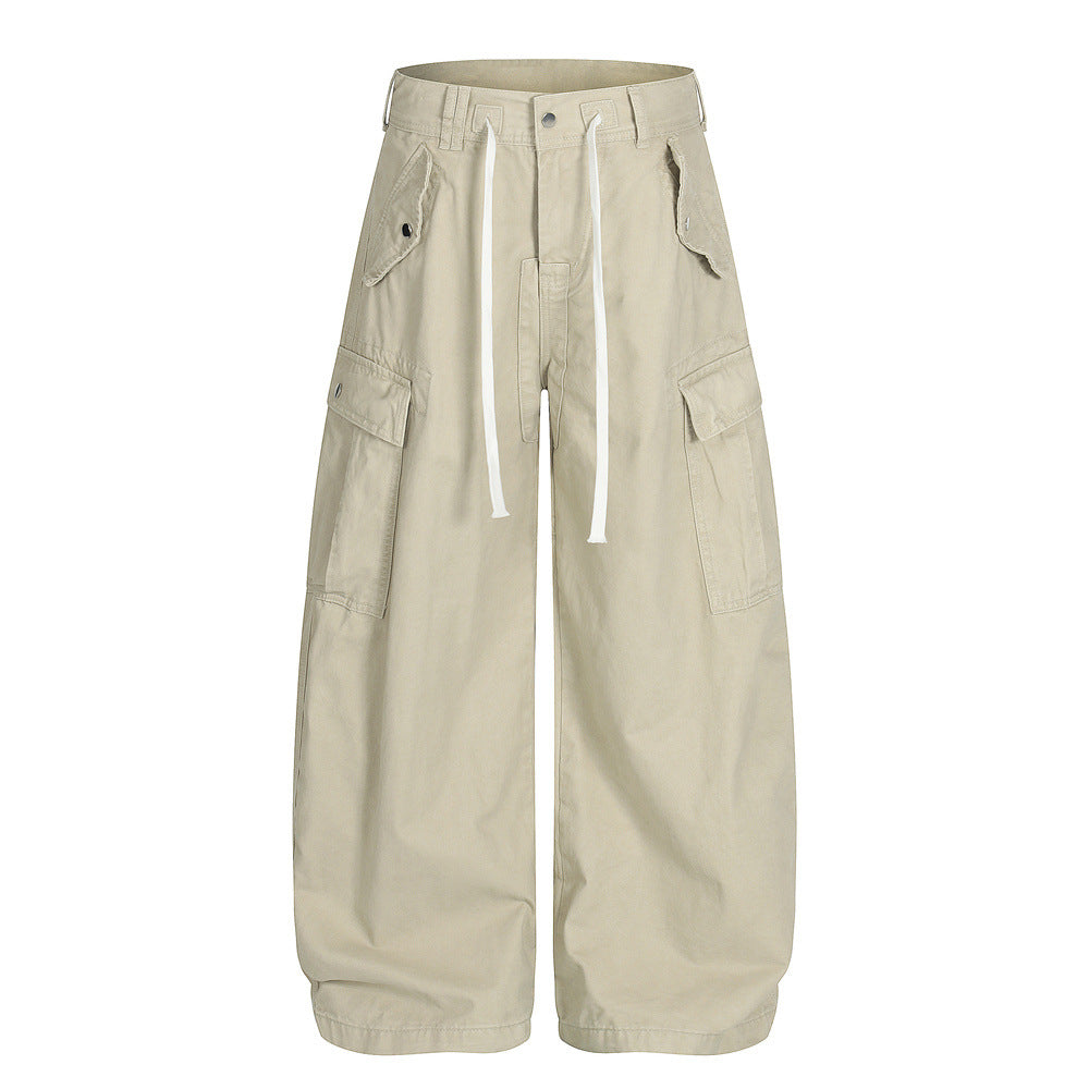 Cargo Pants – Vintage Loose Multi-Pocket Streetwear Style