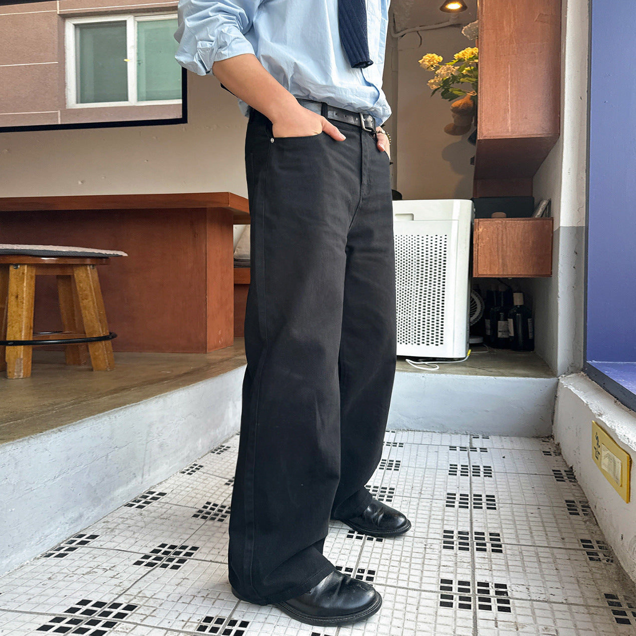 Vintage Style - Straight Leg Jeans - Commuter