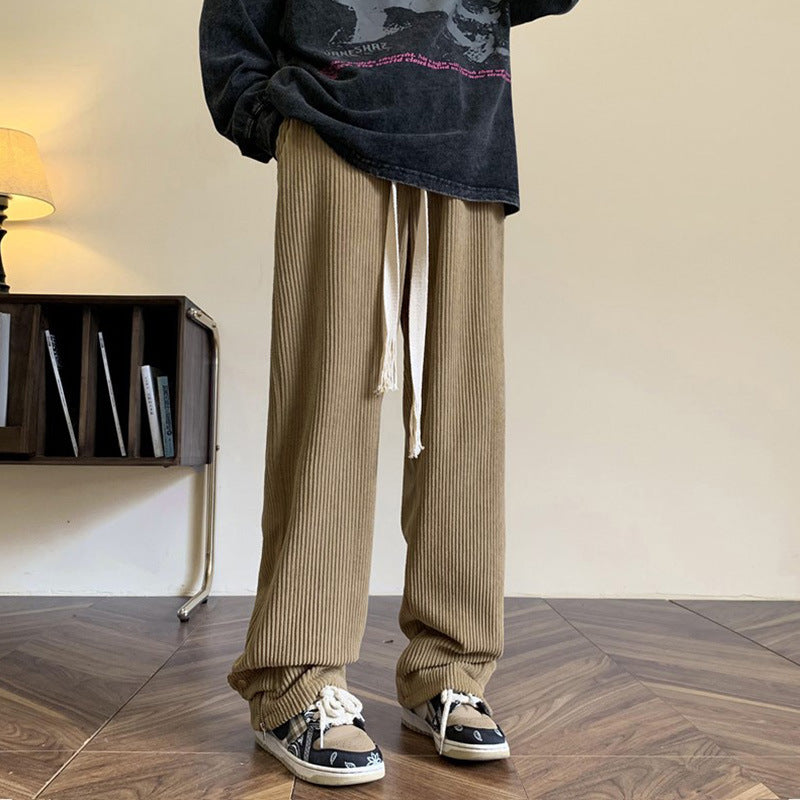 Loose Fit - Oversized Straight Leg - Wide-Leg Sweatpants
