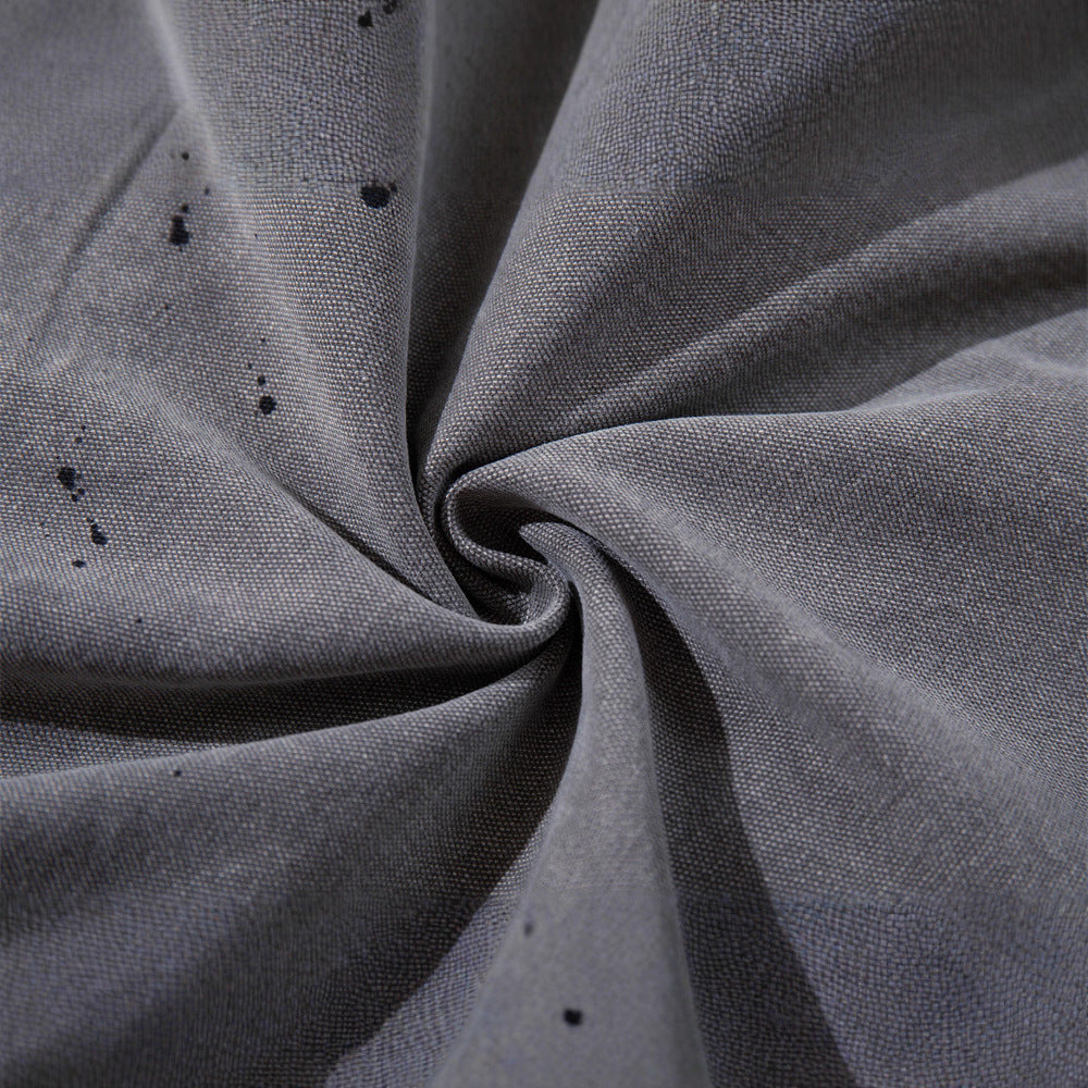 Street Style Knife Jeans – Distressed Patchwork Loos