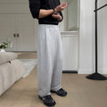 Relaxed Fit Straight Leg - Loose Versatile Wide Leg Pants - Sporty Sweatpants