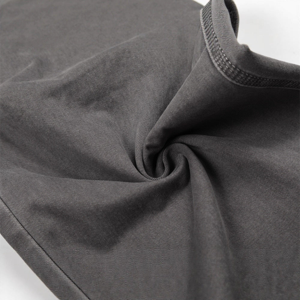 Pleated Multi-Pocket Cargo Pants - Loose Fit