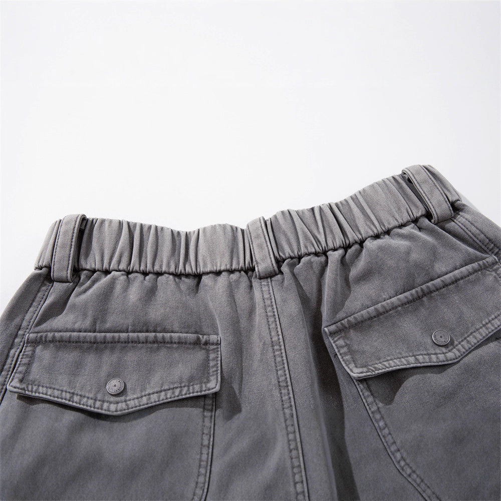 Street Style Knife Jeans – Distressed Patchwork Loos