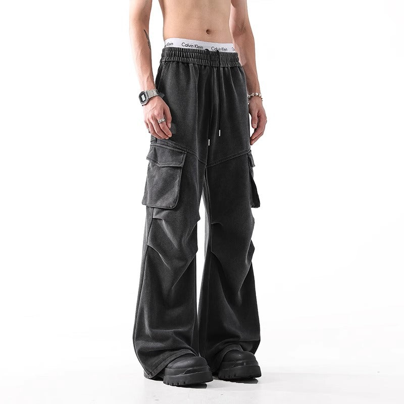 Minimalist Casual Cargo Pants – Straight Fit