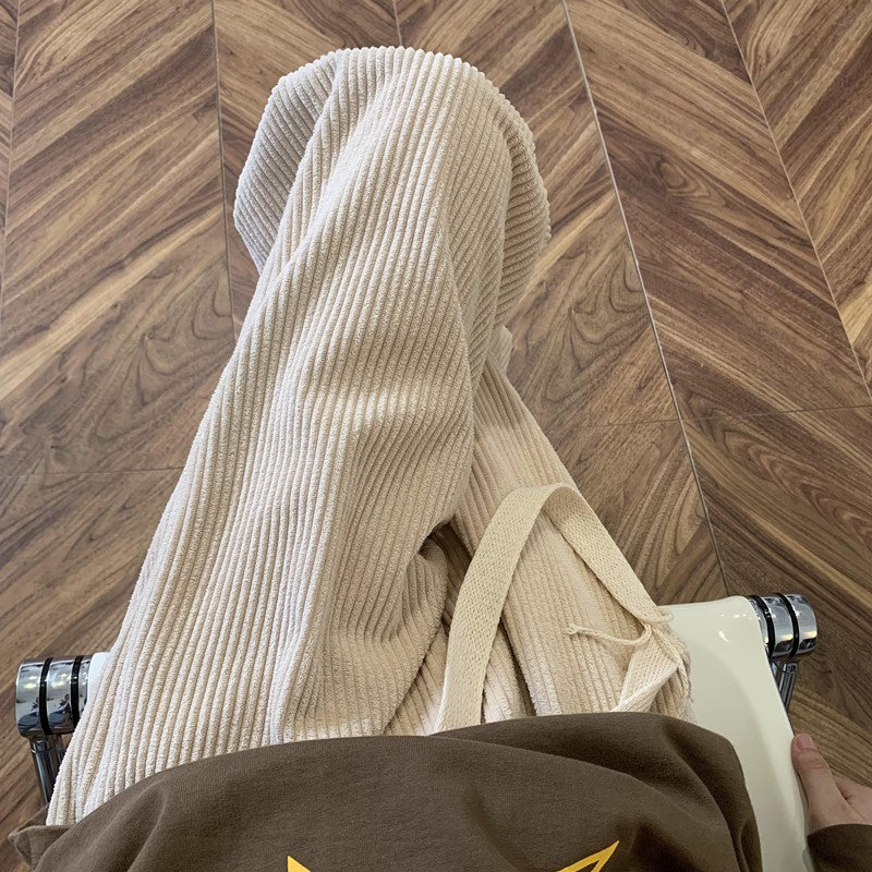 Loose Fit - Oversized Straight Leg - Wide-Leg Sweatpants