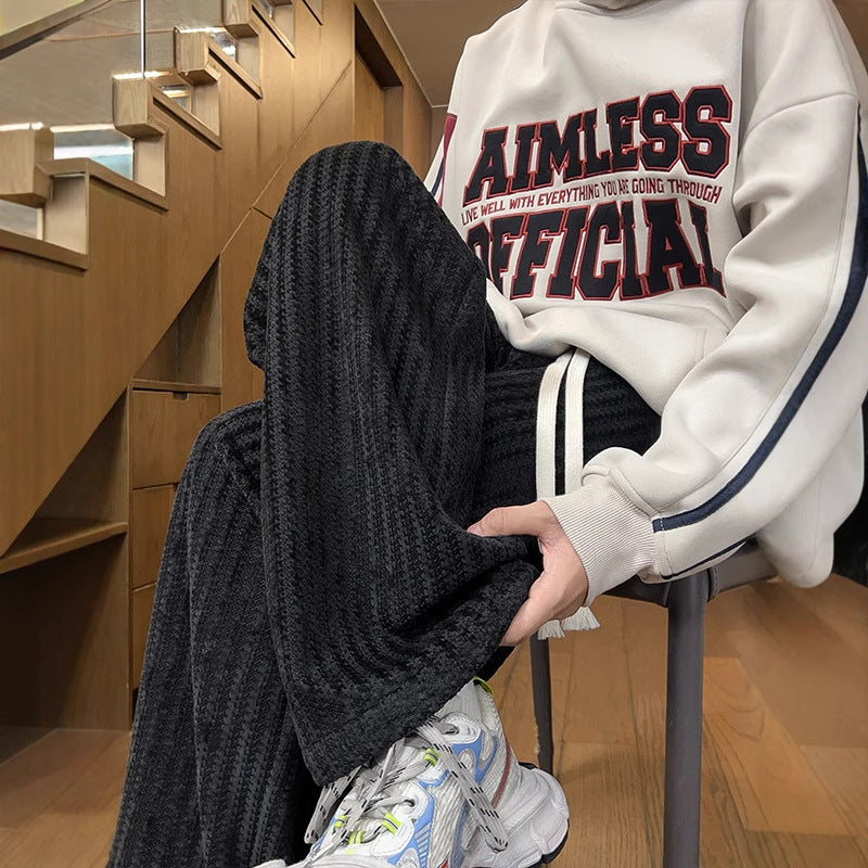 Textured -  Jacquard - Sweatpants