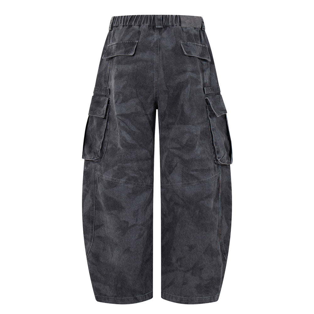 Camouflage Multi-pocket Cargo Pants for Men - Loose Fit - Casual Style