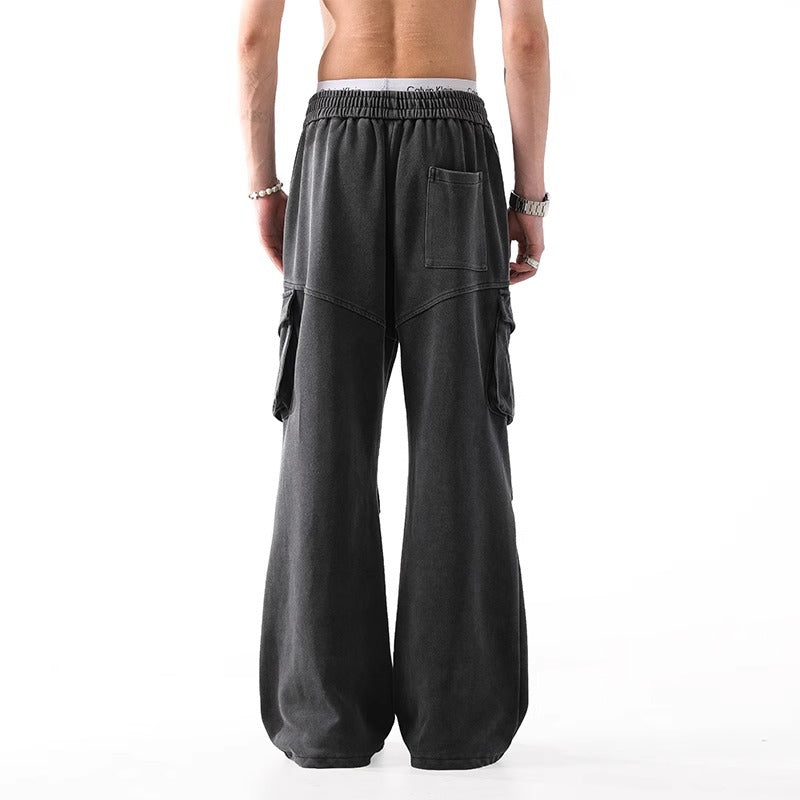 Minimalist Casual Cargo Pants – Straight Fit