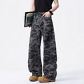 Street Style Camouflage Cargo Pants – Loose Fit Wide-Leg Casual Wear