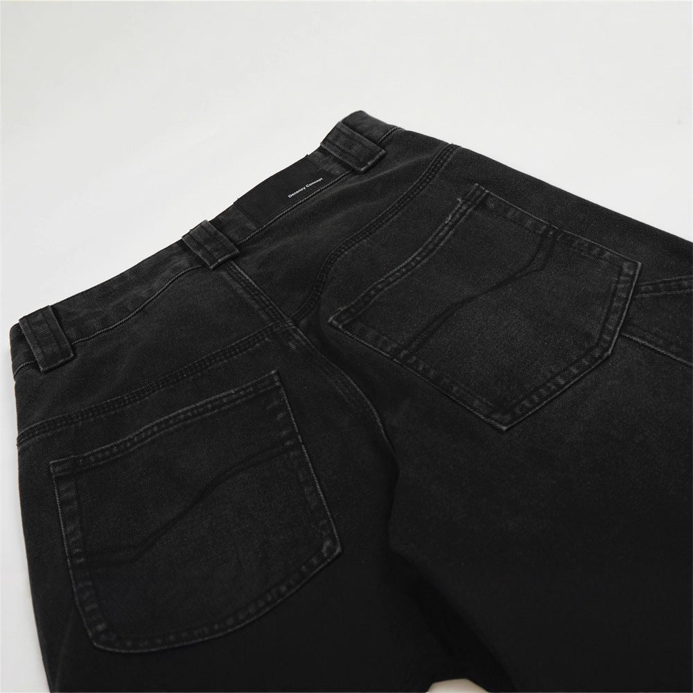 Multi-Pocket Straight-Leg Cotton Pants – Men’s Urban Casual Trousers