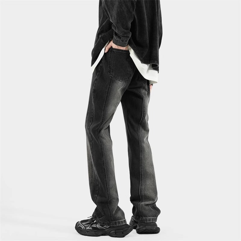 Heritage Patchwork Mud-Dyed Denim