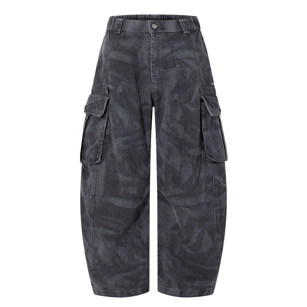 Camouflage Multi-pocket Cargo Pants for Men - Loose Fit - Casual Style