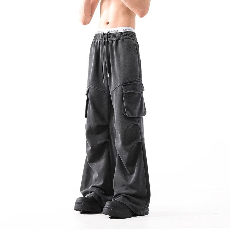 Minimalist Casual Cargo Pants – Straight Fit