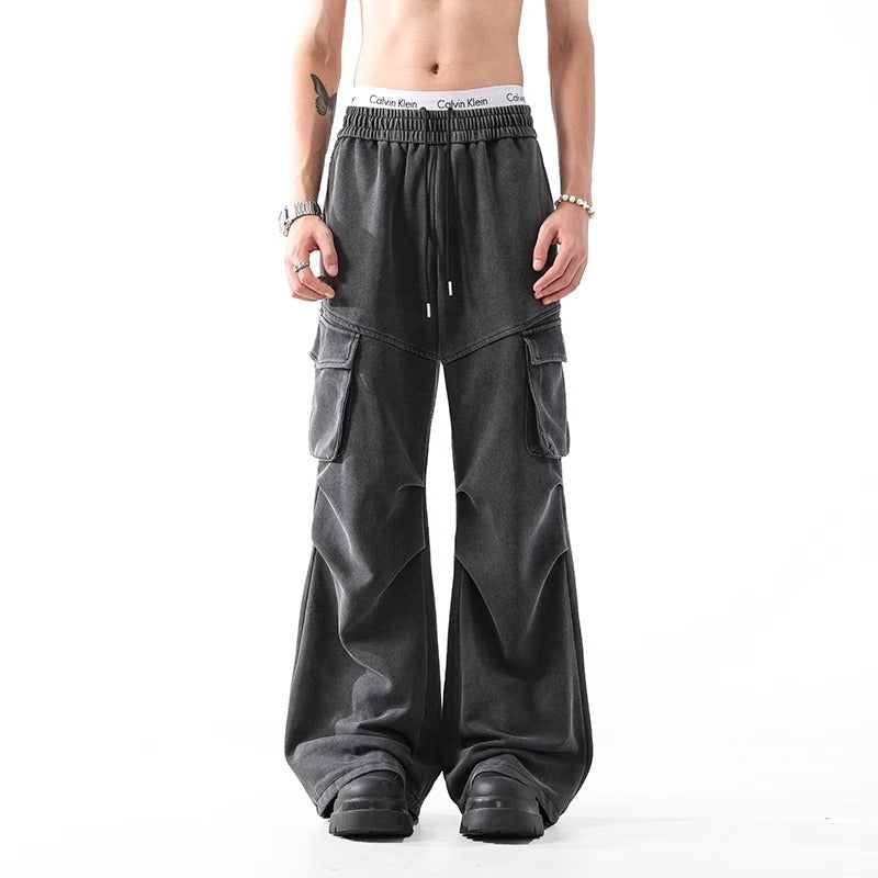 Minimalist Casual Cargo Pants – Straight Fit
