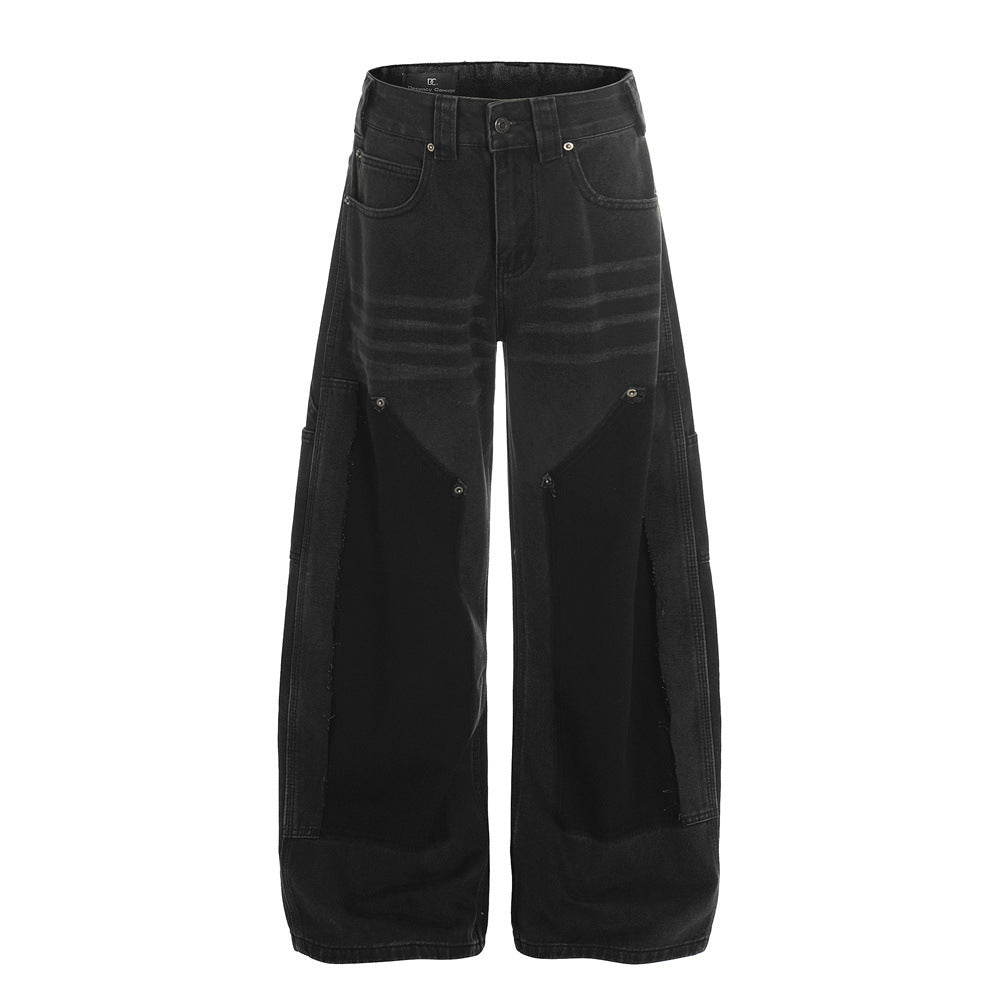Multi-Pocket Straight-Leg Cotton Pants – Men’s Urban Casual Trousers