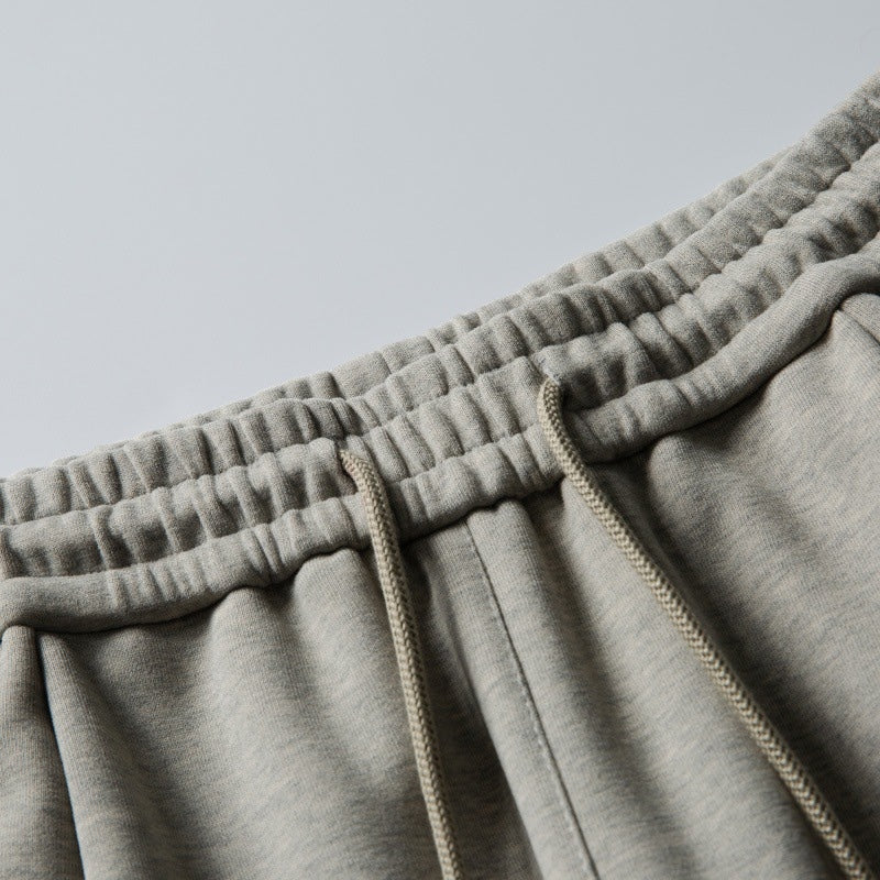 Relaxed  Wide-Leg Sweatpants – Straight-Leg Fit