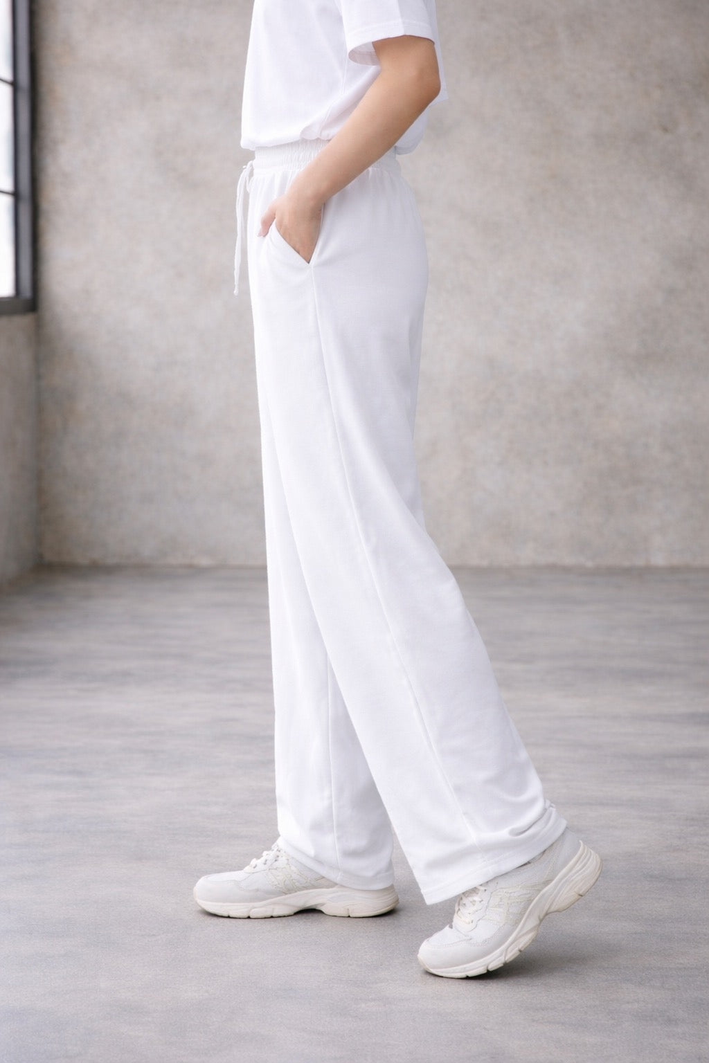 Aetherline High-Waist Splice Sweatpants