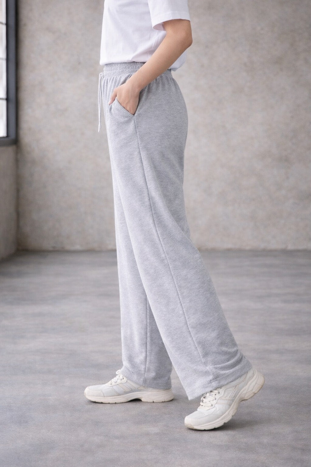 Aetherline High-Waist Splice Sweatpants
