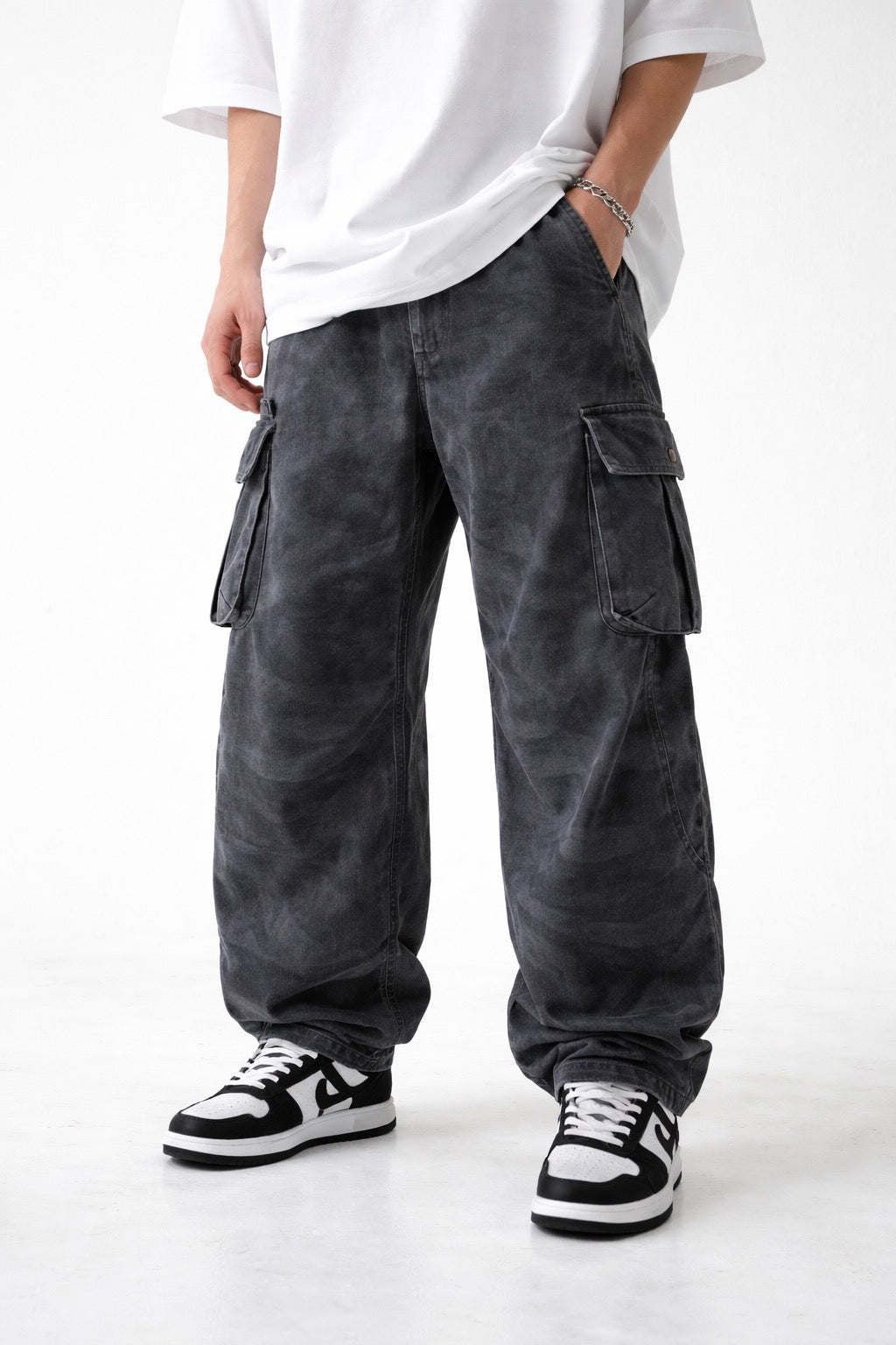 Camouflage Multi-pocket Cargo Pants for Men - Loose Fit - Casual Style