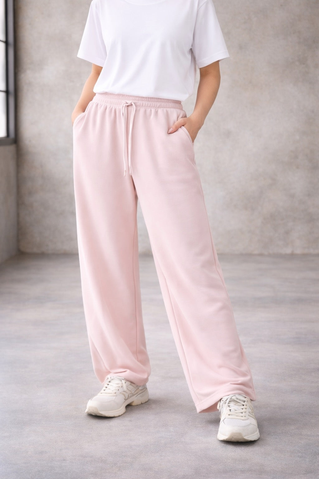 Aetherline High-Waist Splice Sweatpants