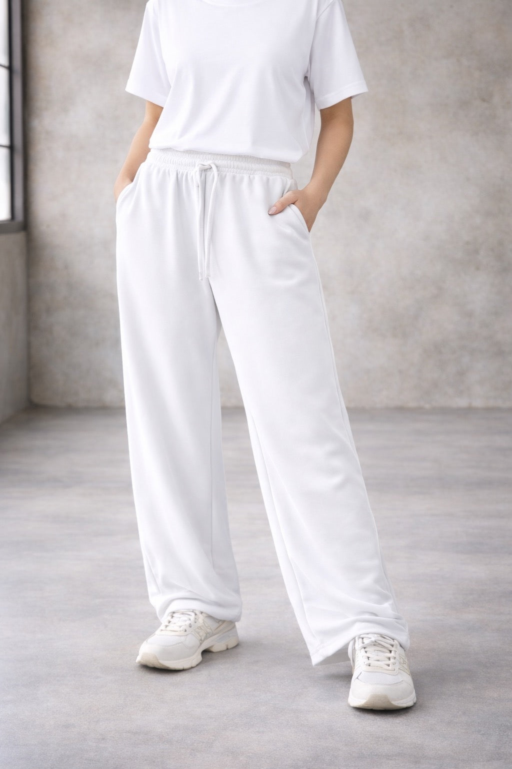 Aetherline High-Waist Splice Sweatpants